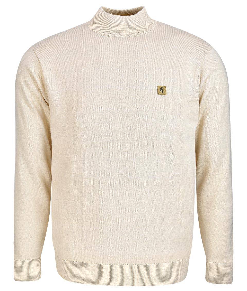 Gabicci Duke Turtle Neck Sweater Gabicci Vintage Cream - RD1 Clothing