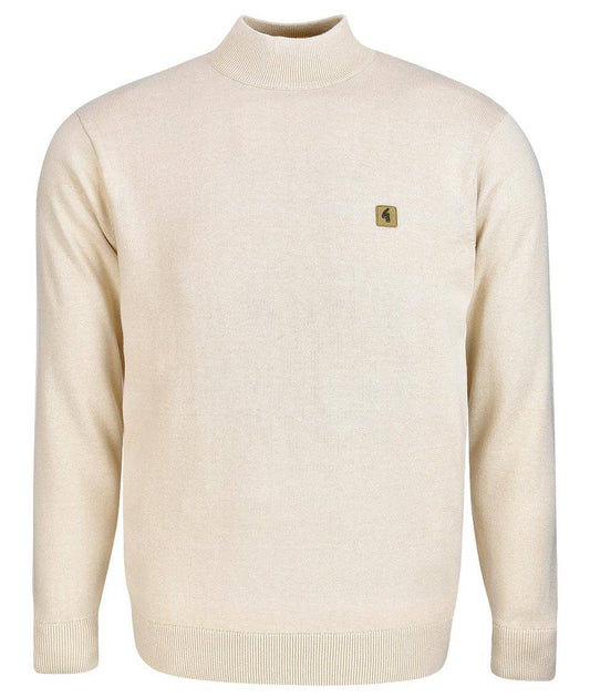 Gabicci Duke Turtle Neck Sweater Gabicci Vintage Cream - RD1 Clothing