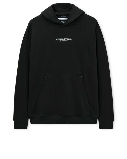 Weekend Offender Cobain Hoodie Black/Amazonite Green