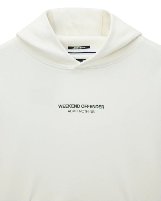 Weekend Offender Cobain Hoodie Ghost/Black Forest Green