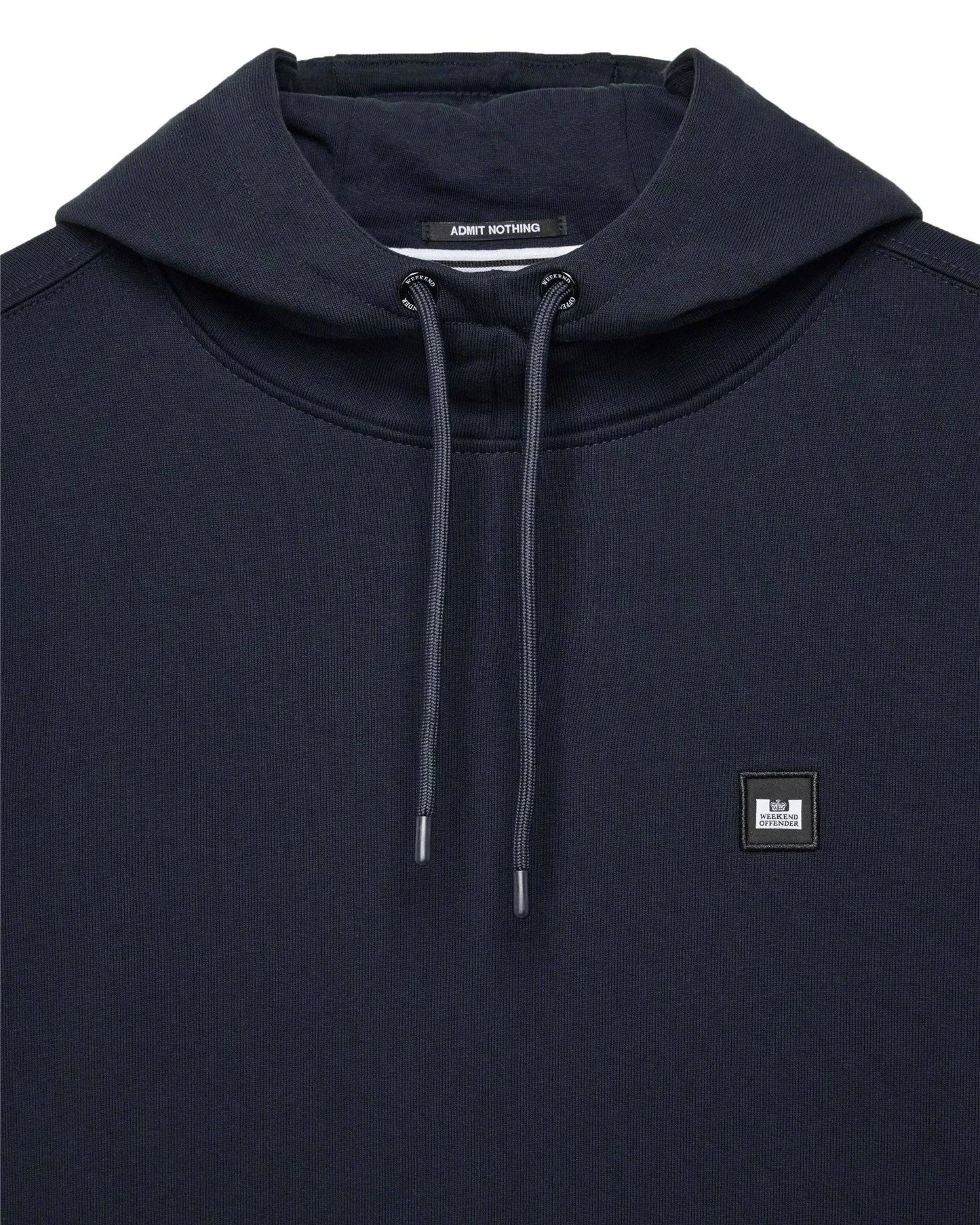 Weekend Offender Ribbe Hoodie Navy - RD1 Clothing