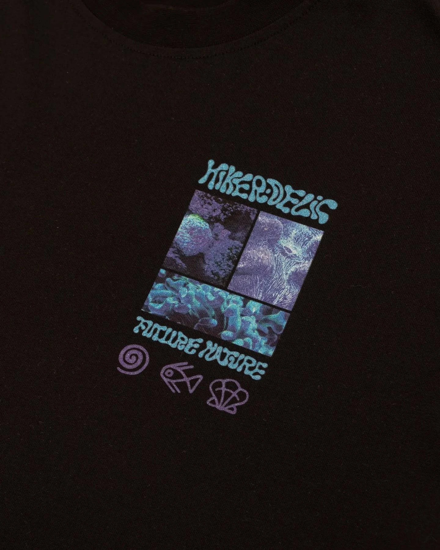 Hikerdelic Future Nature SS T-Shirt In Black
