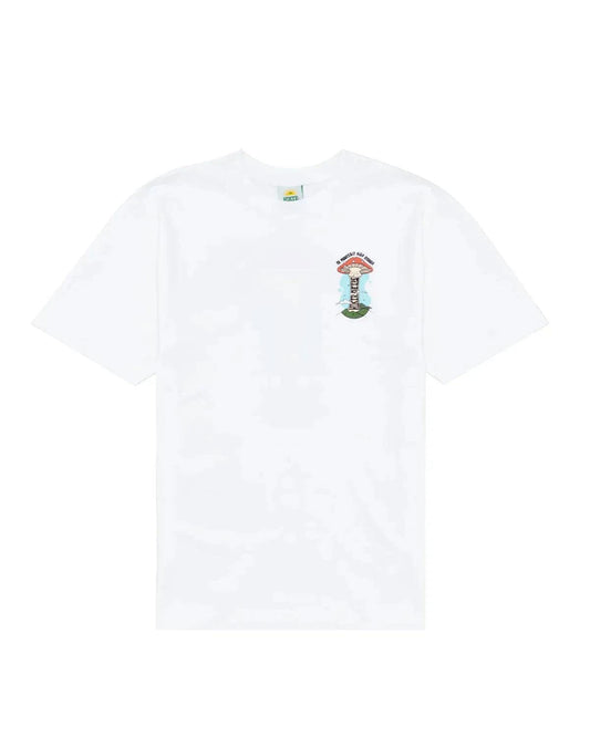 Hikerdelic Mountain High SS T-Shirt In White