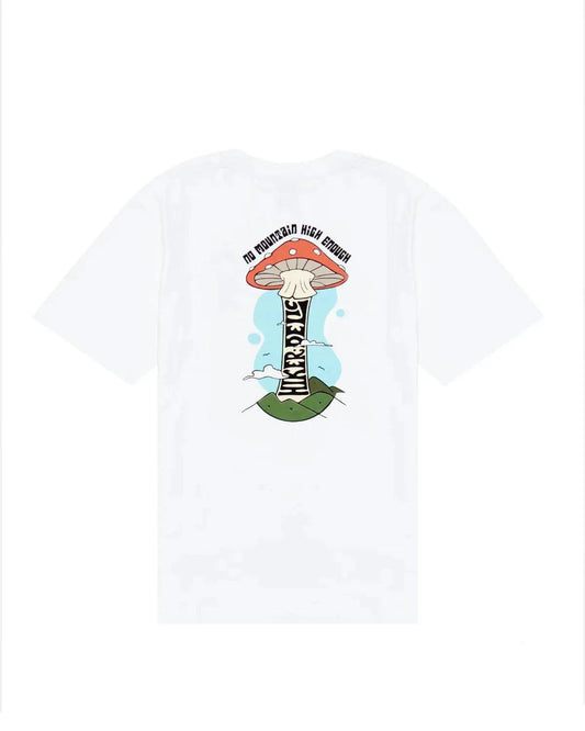 Hikerdelic Mountain High SS T-Shirt In White