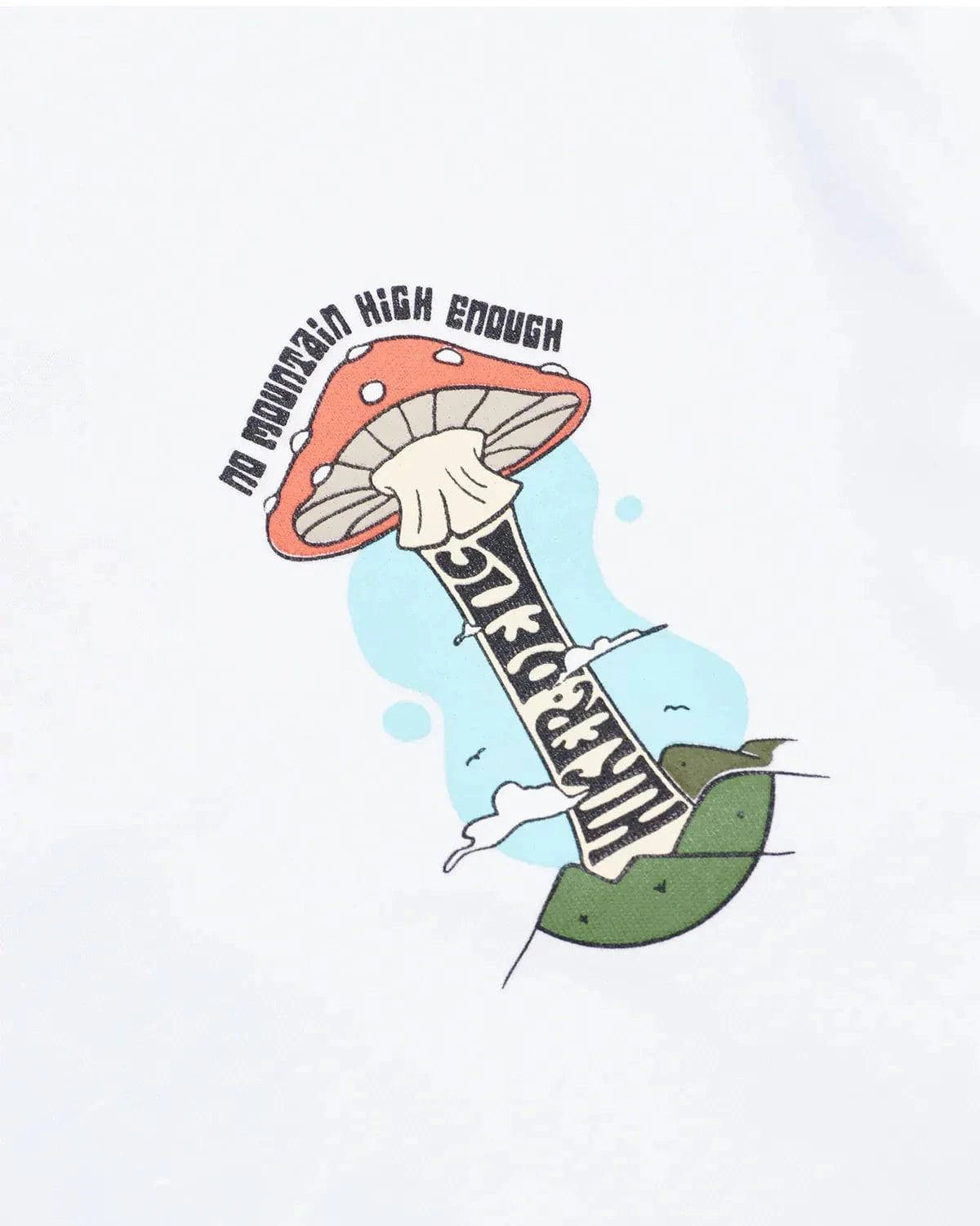 Hikerdelic Mountain High SS T-Shirt In White