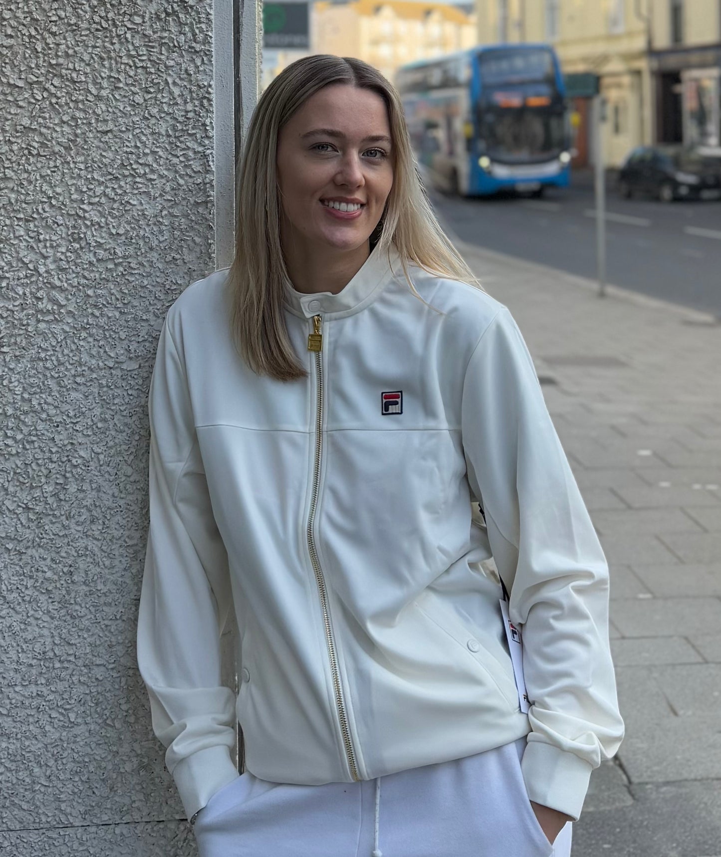 Fila Terrence Harrington Track Top Gardenia - RD1 Clothing