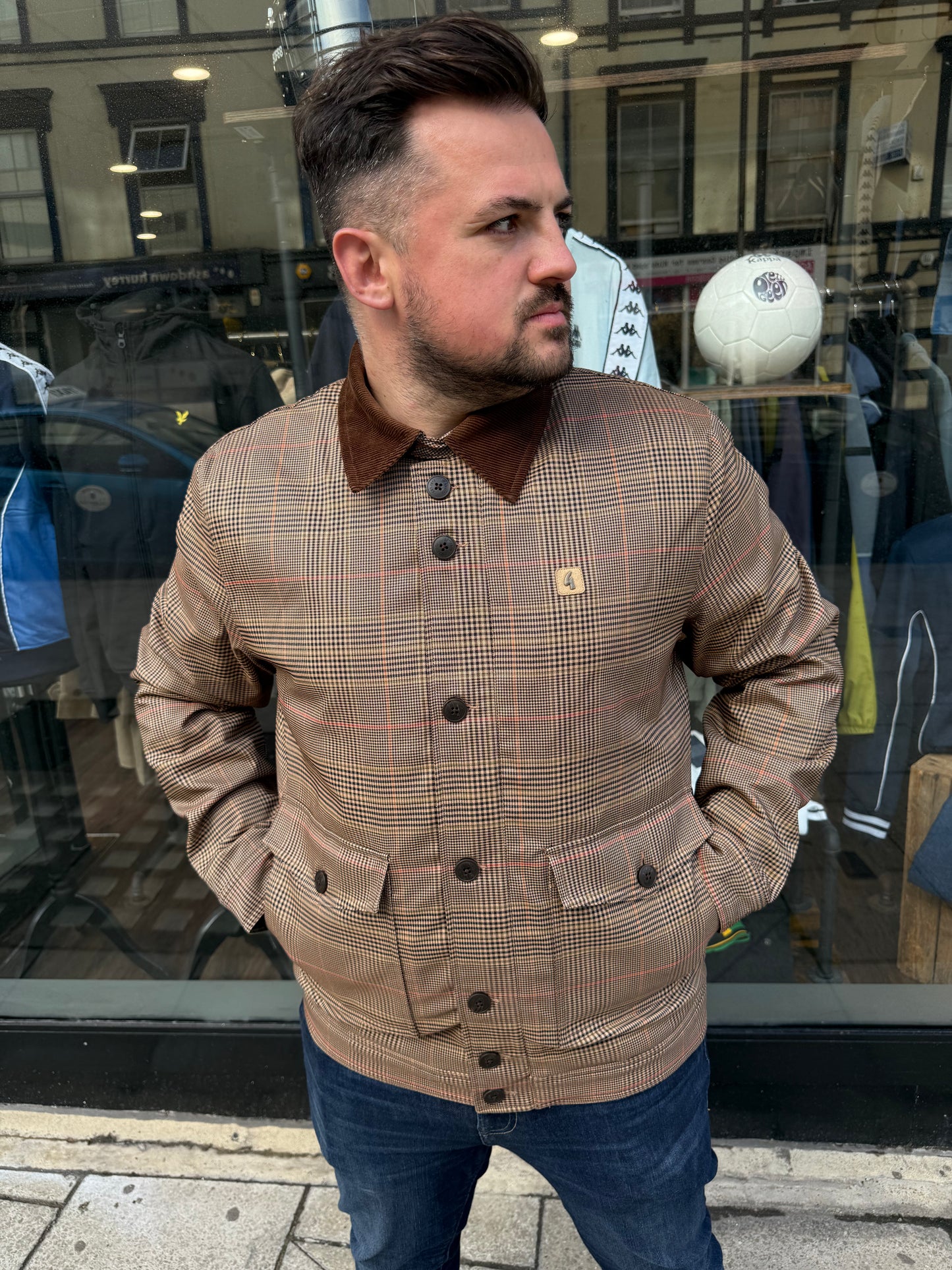 Gabicci Vintage Hunter Jacket Nutmeg