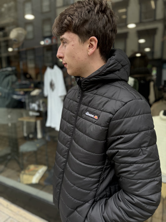 Ellesse Ladruns Padded Jacket In Black - RD1 Clothing