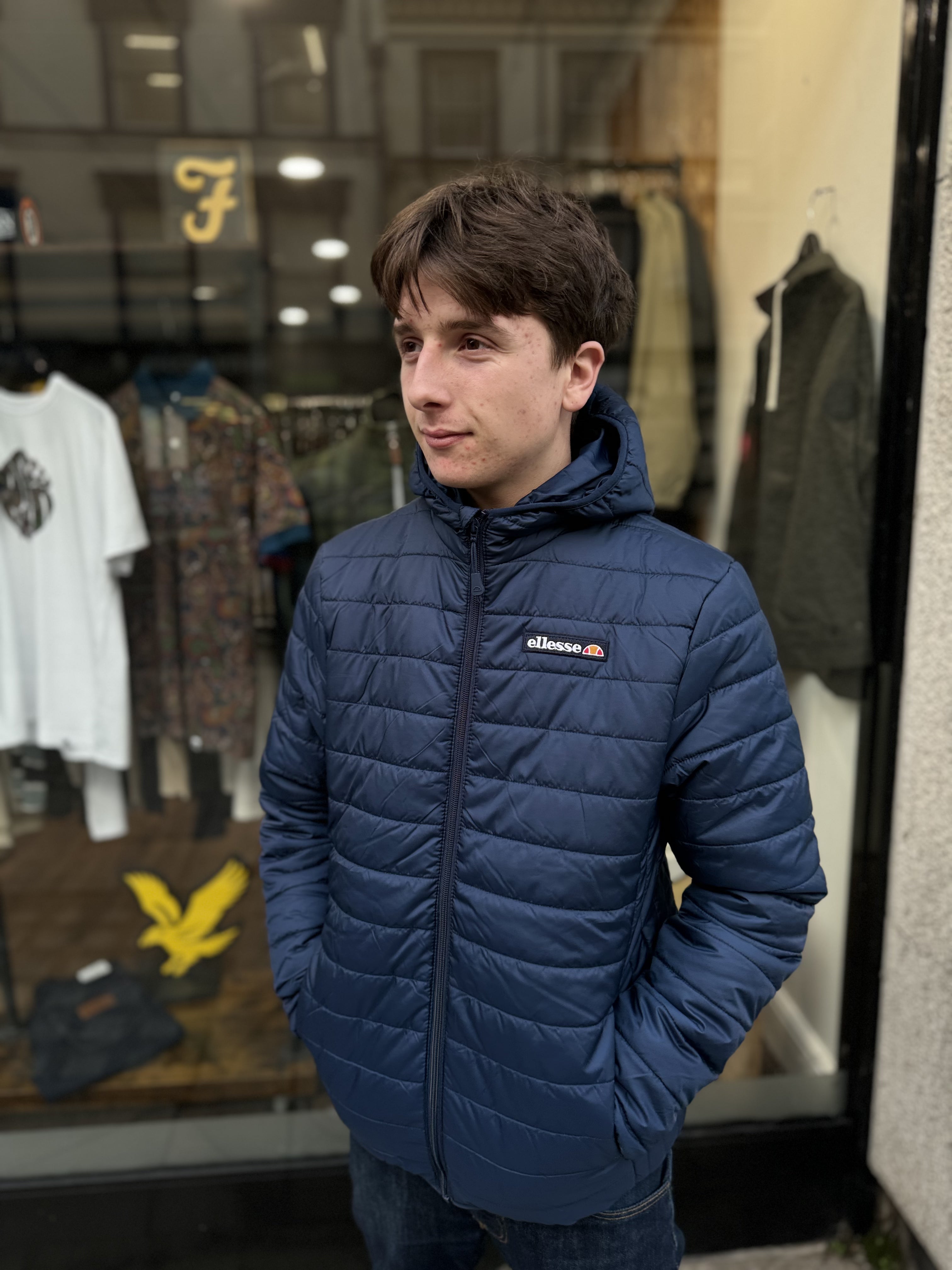 ellesse Lombardy Padded Jacket voor heren ellesse Lombardy Padded Jacket voor heren