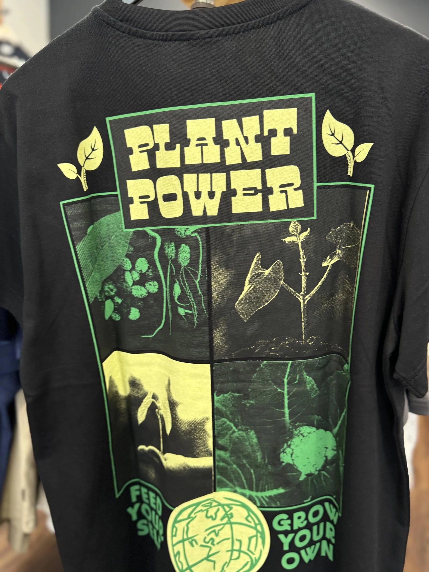 Only & Sons Plant Power T-Shirt In Black - RD1 Clothing