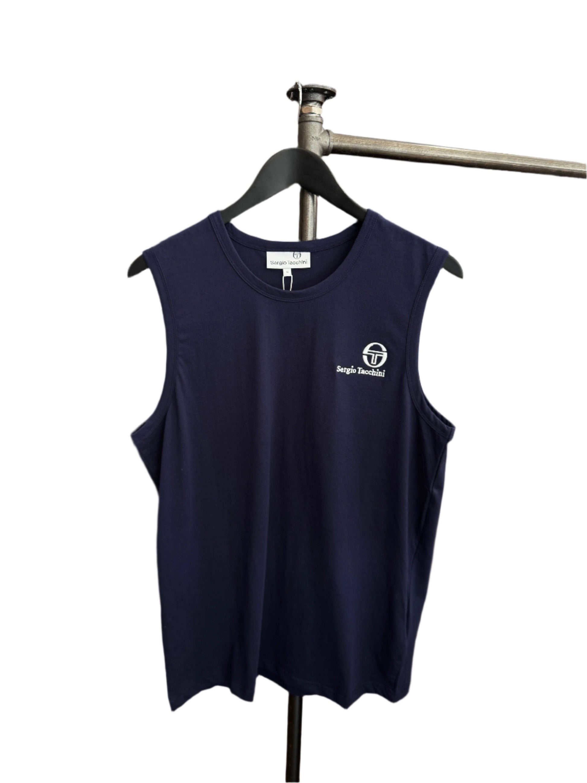 Sergio Tacchini Sawyer Vest Maritime Blue - RD1 Clothing