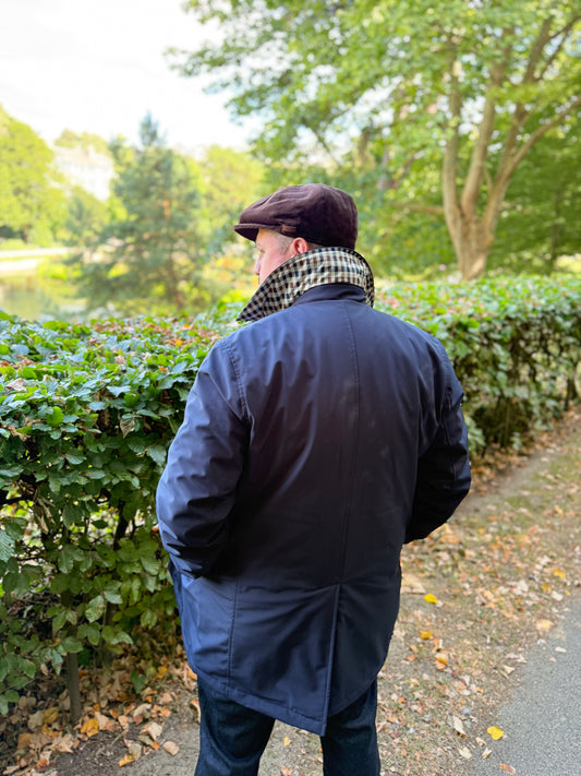 Aquascutum Active Soft Shell Trench Navy - RD1 Clothing