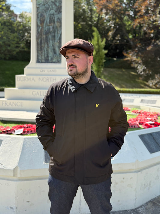 Lyle & Scott Hunting Jacket Black - RD1 Clothing