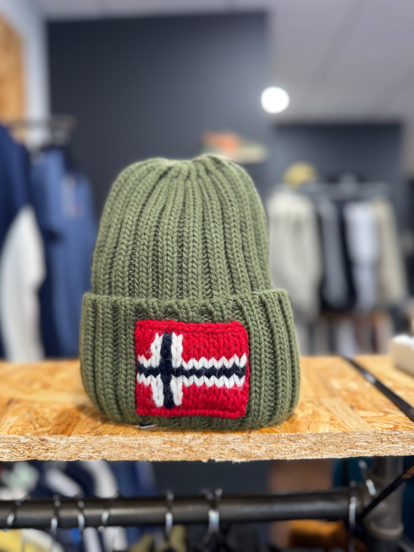 Napapijri Semiury Beanie Tea Leaf Green