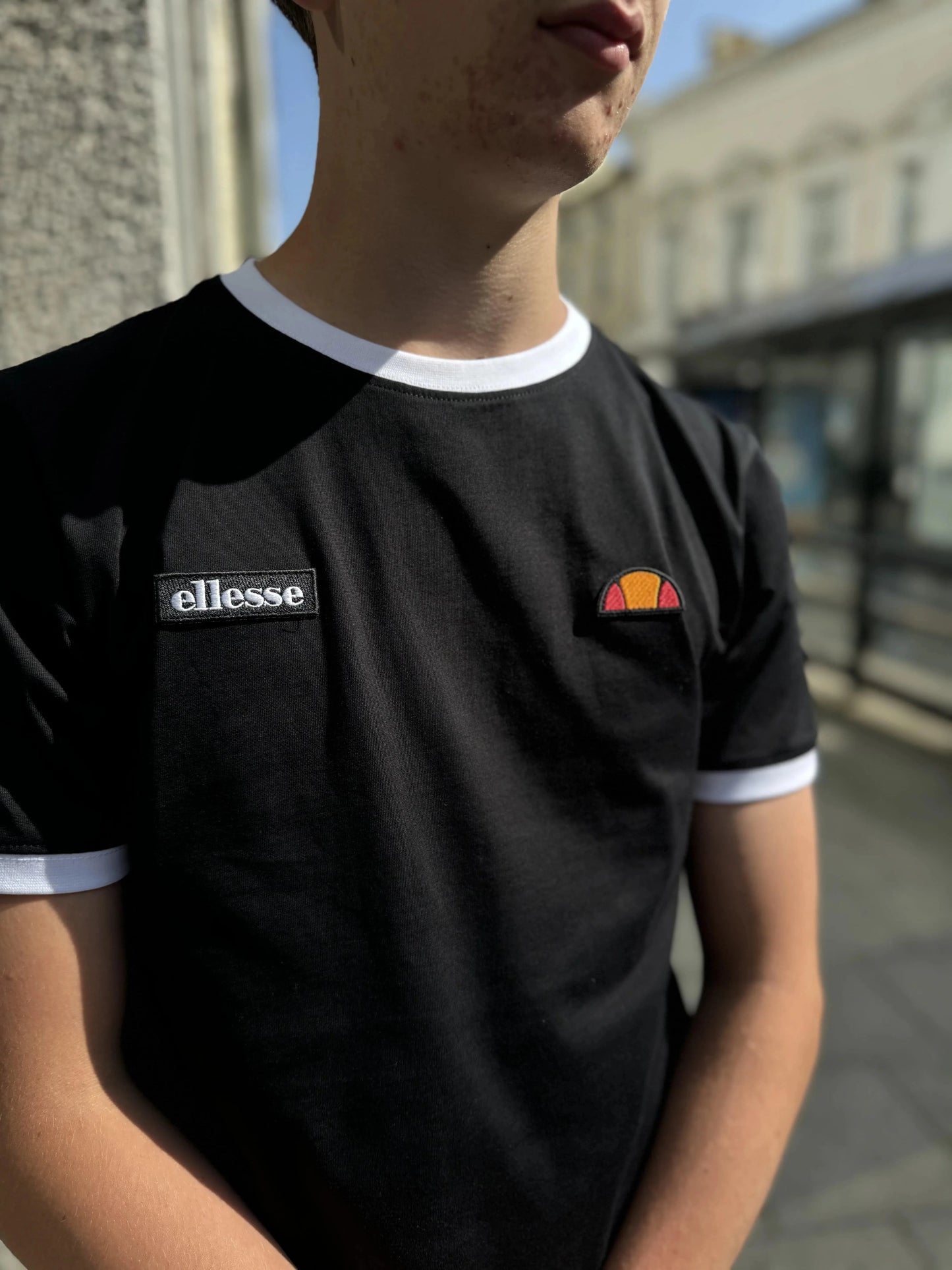Ellesse Ferdorini Tee In Black - RD1 Clothing