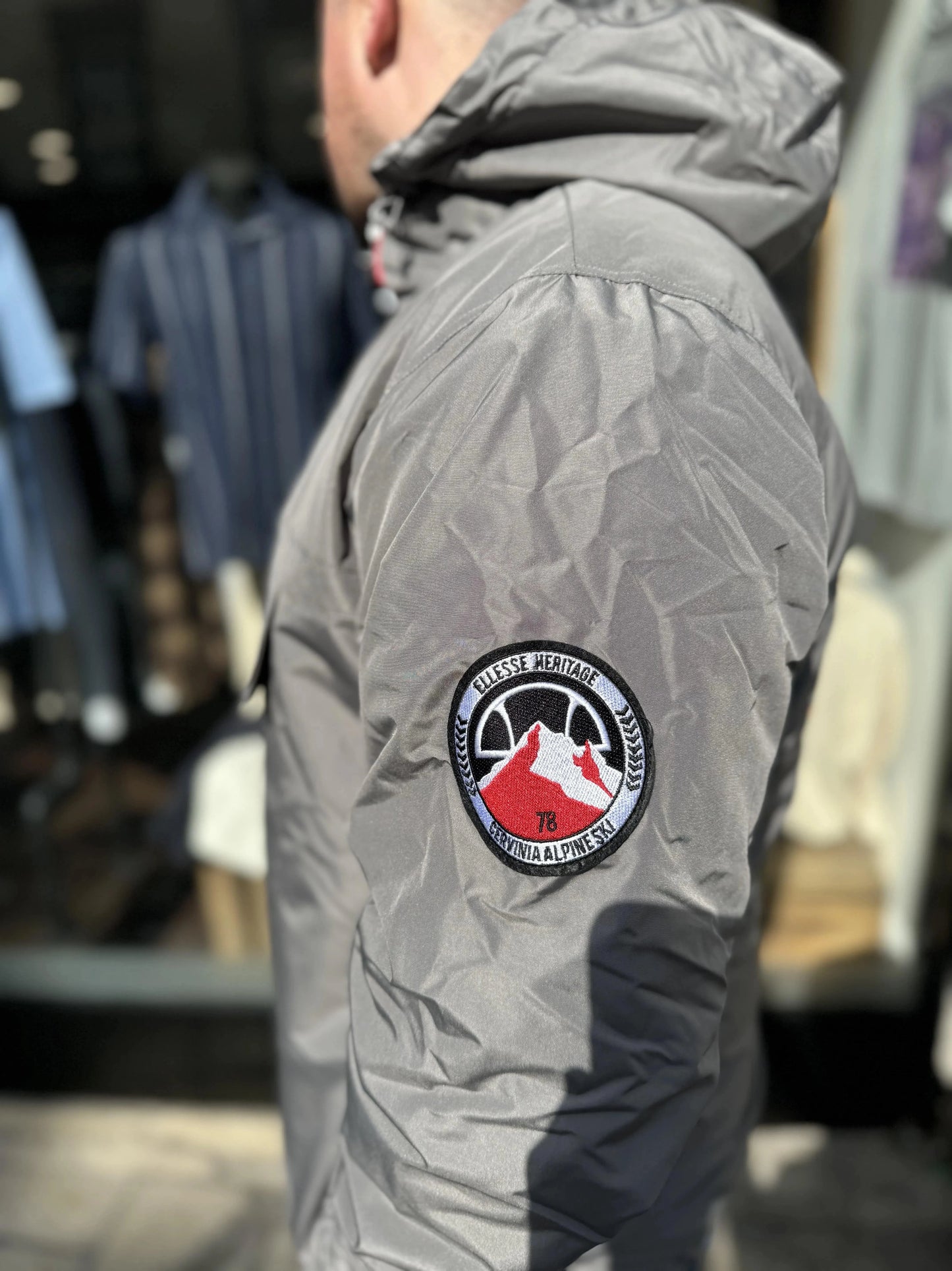 Ellesse Monterini OH Jacket In Grey - RD1 Clothing