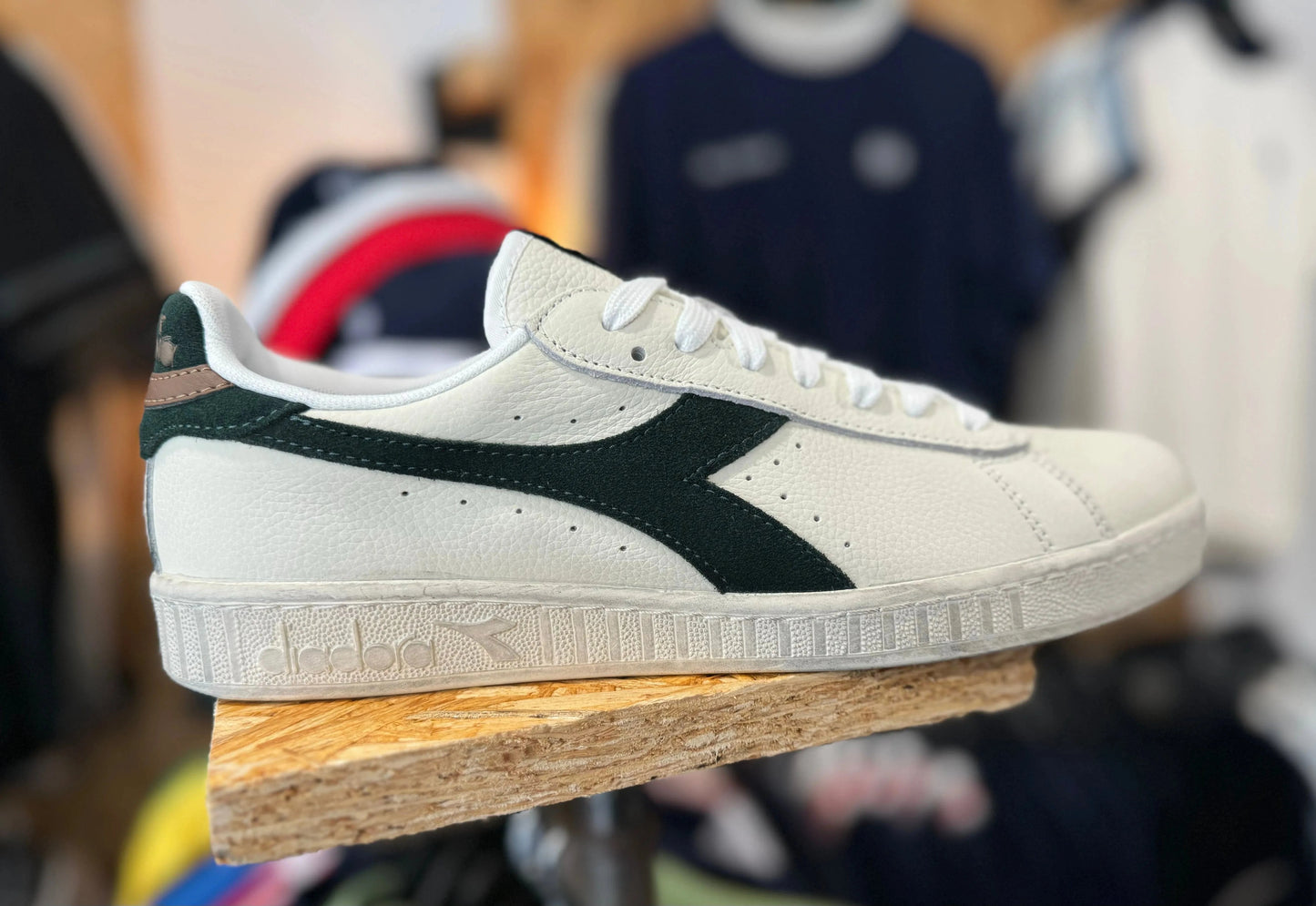 Diadora Game Low Waxed Suede In Pop/Scarab - RD1 Clothing