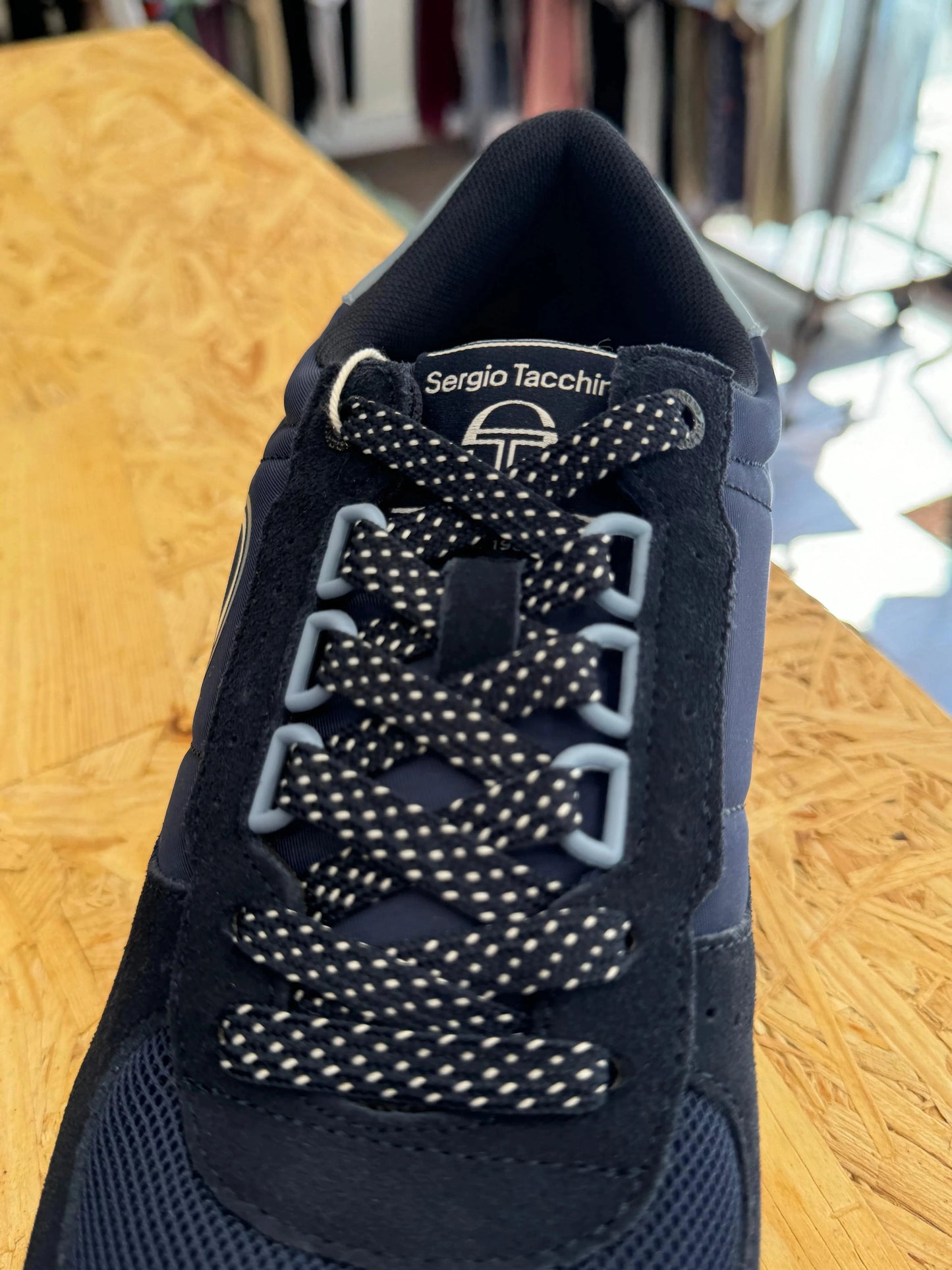 Sergio Tacchini Venezia Trainers-Navy Blue/Off White - RD1 Clothing