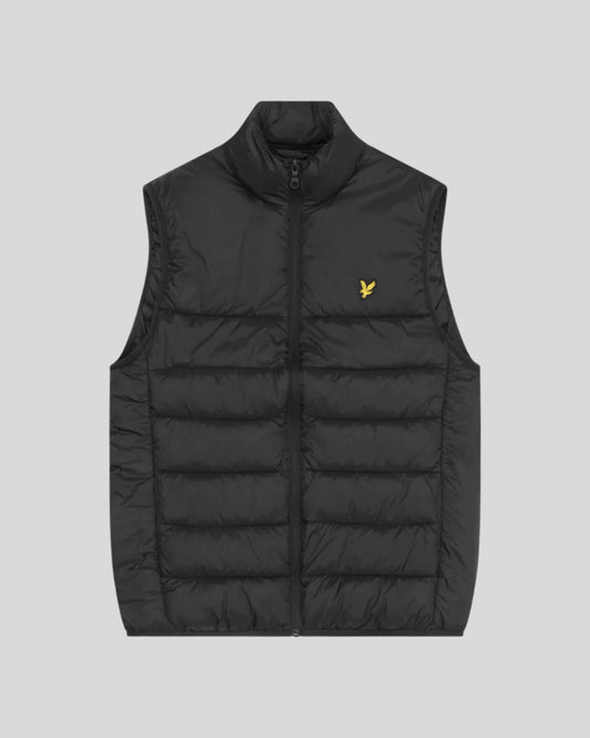 Lyle & Scott Puffer Gilet Jet Black