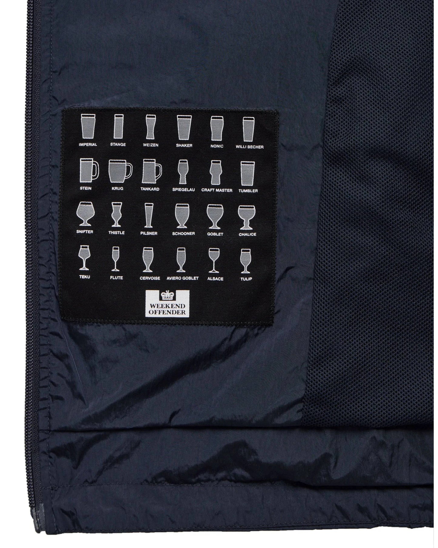 Weekend Offender Technician Jacket Navy - RD1 Clothing