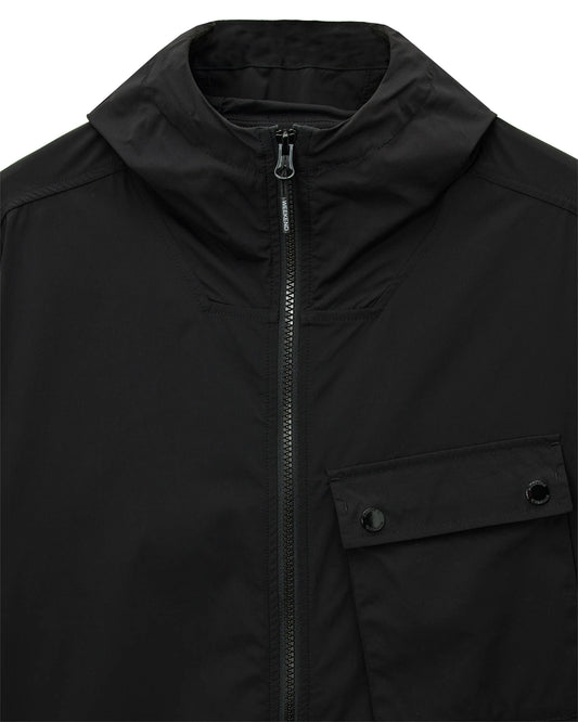Weekend Offender Temara Technical Windbreaker Jacket in Black - RD1 Clothing