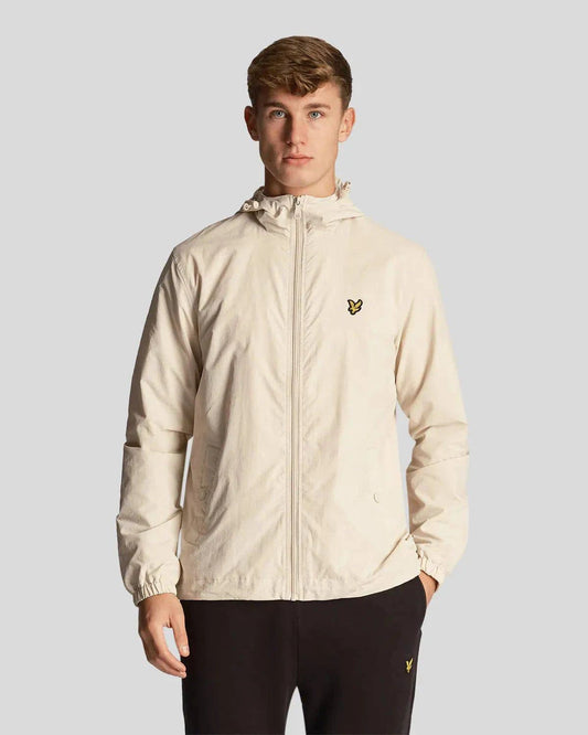 Lyle & Scott Zip Through Hooded Jacket In Cove - RD1 Clothing
