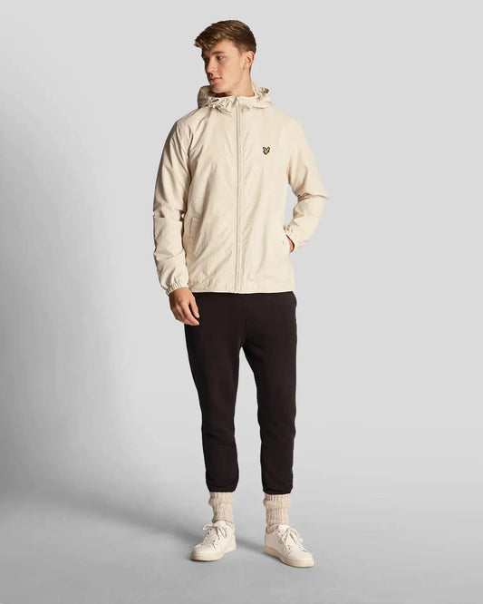 Lyle & Scott Zip Through Hooded Jacket In Cove - RD1 Clothing
