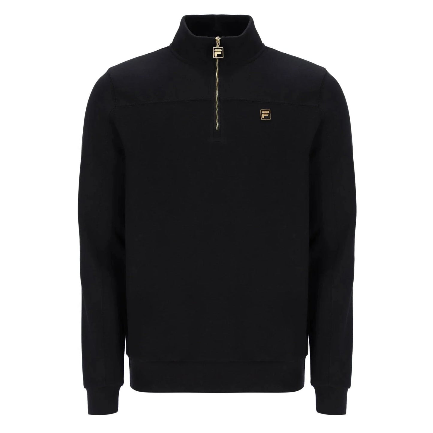Fila Gold Kevin Half Zip Sweatshirt in Black - RD1 Clothing