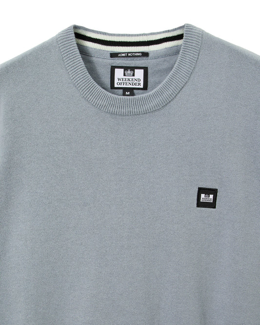 Weekend Offender Solace Jumper Porpoise Grey
