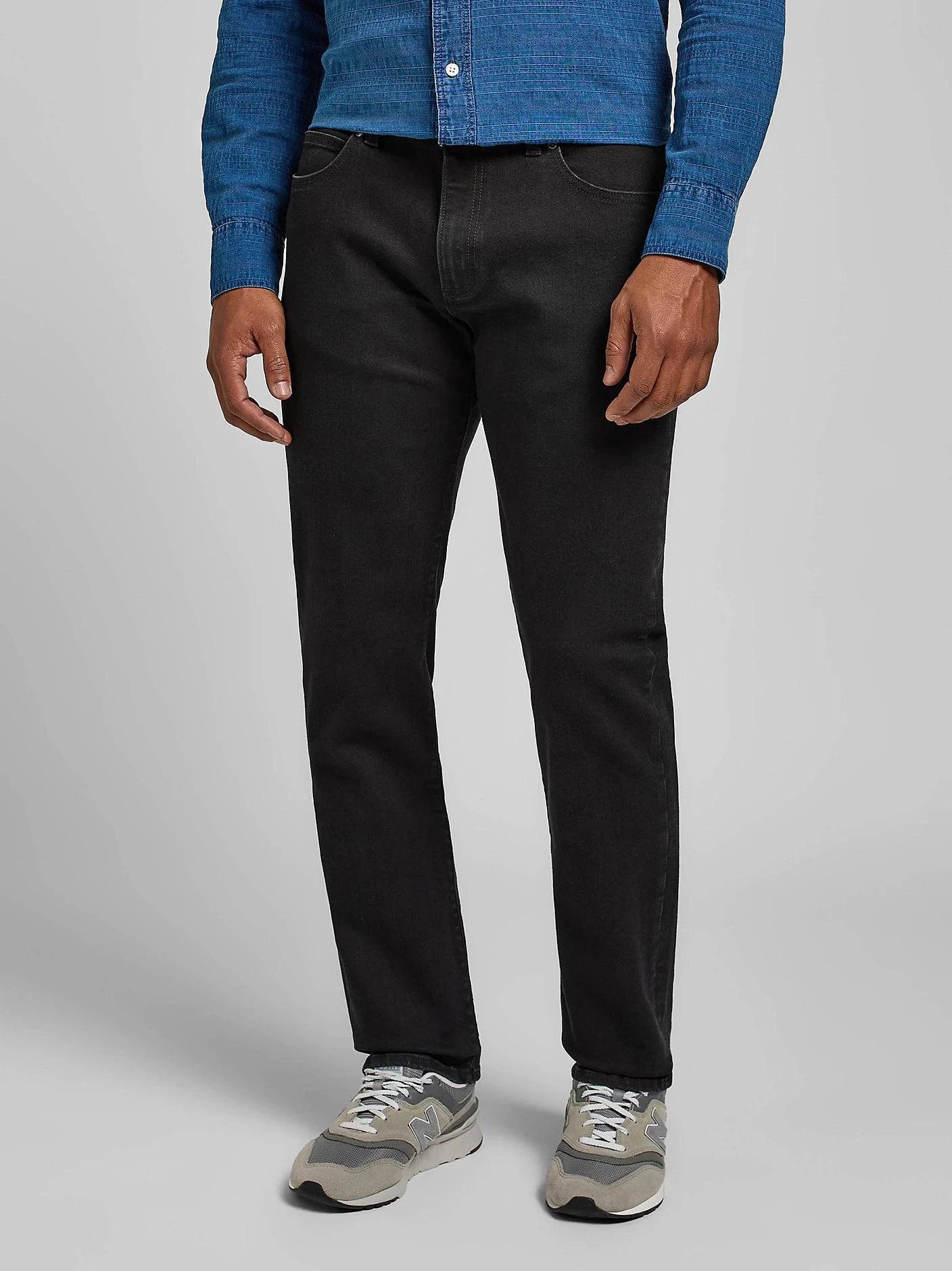 Lee Jeans MVP Straight Fit In Black - RD1 Clothing