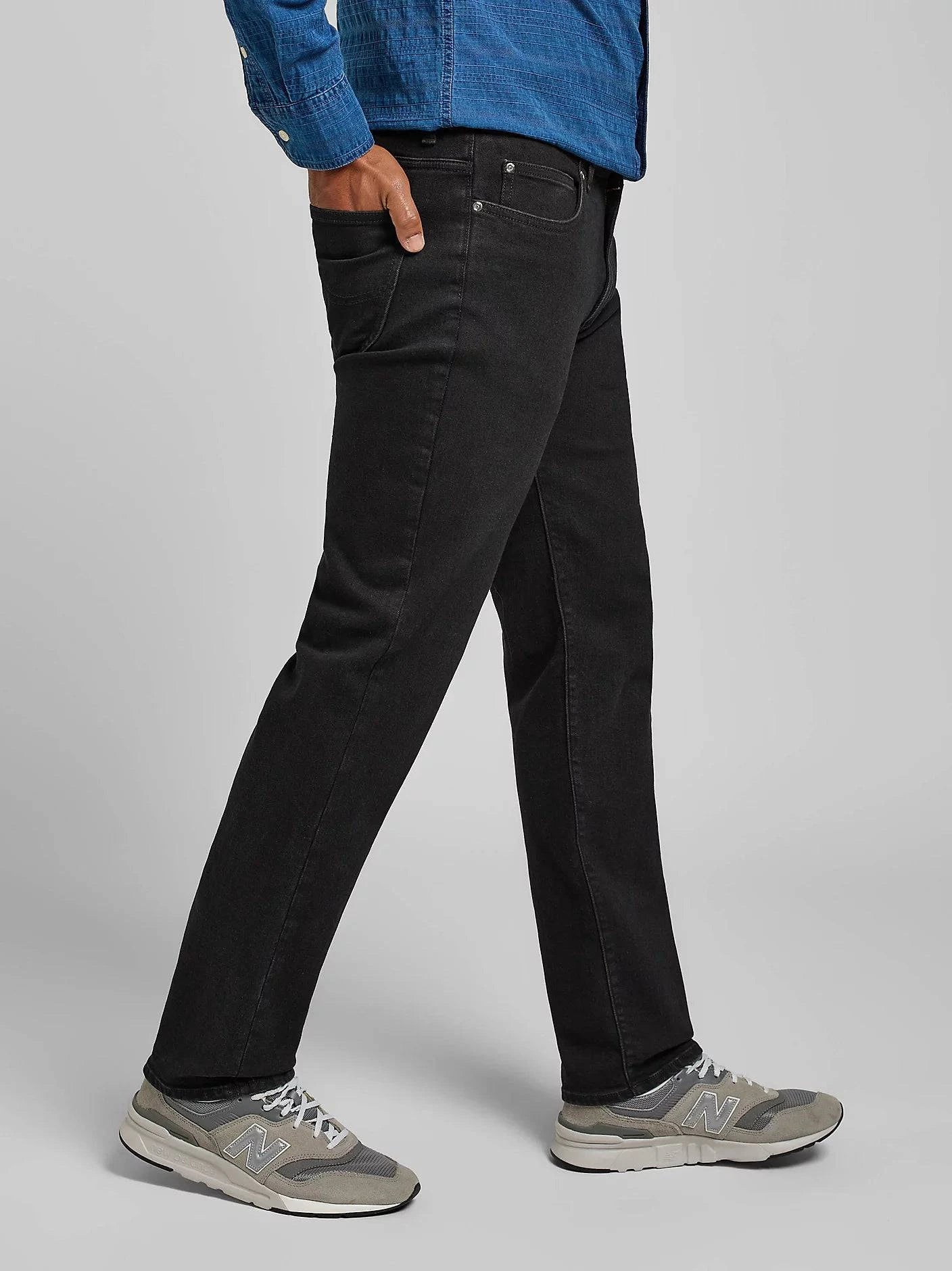 Lee Jeans MVP Straight Fit In Black - RD1 Clothing
