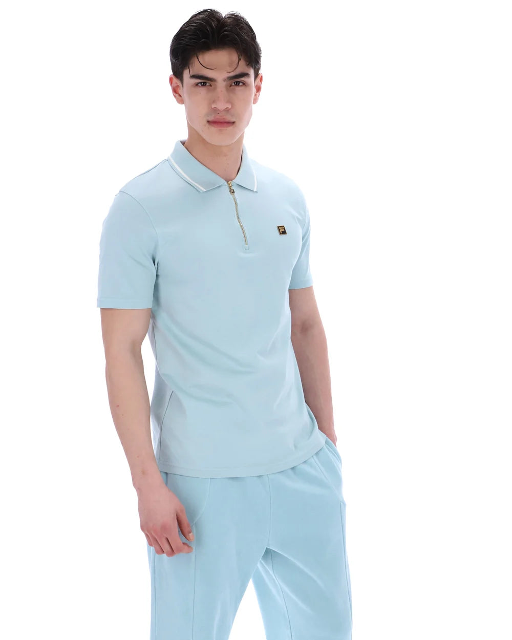 Fila Gold Lemar 2 Polo Shirt Sterling Blue