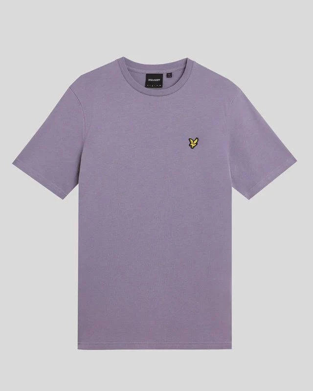 Lyle & Scott Plain T-Shirt Dusk Purple - RD1 Clothing