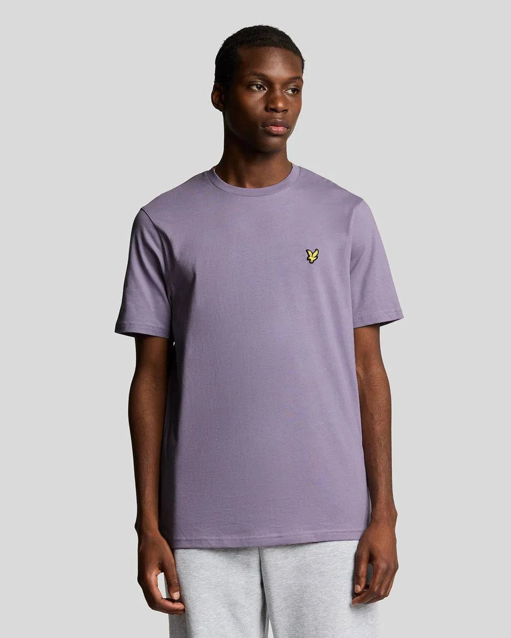 Lyle & Scott Plain T-Shirt Dusk Purple - RD1 Clothing