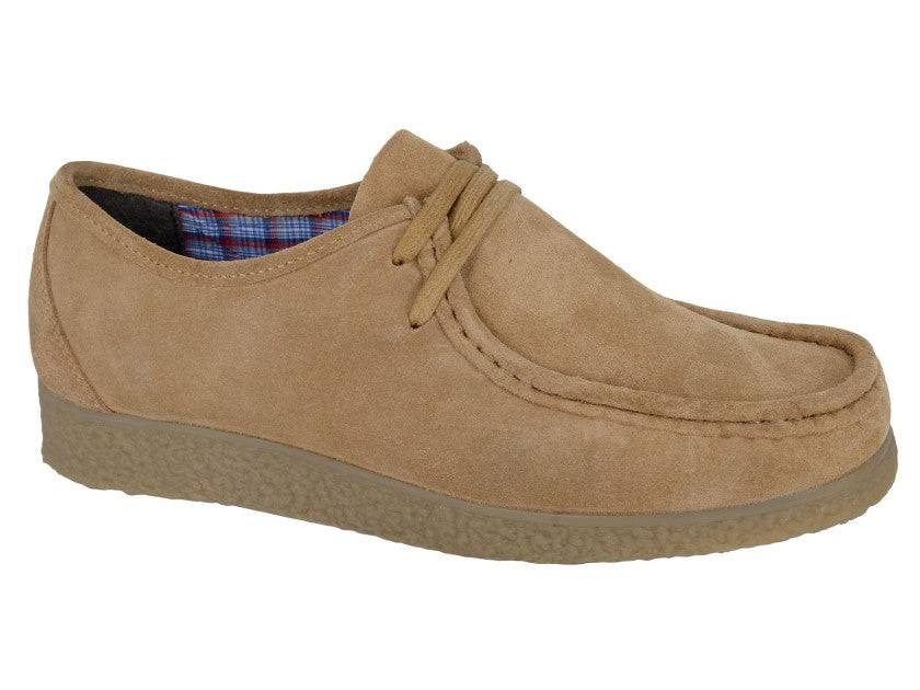 Roamers Wallabees Sand Real Suede - RD1 Clothing