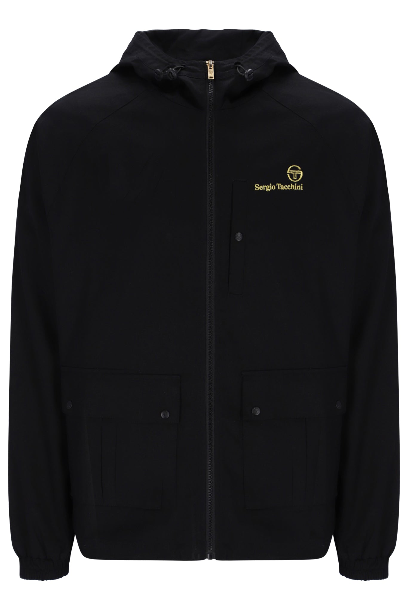 Sergio Tacchini Mancini Hooded Jacket Black