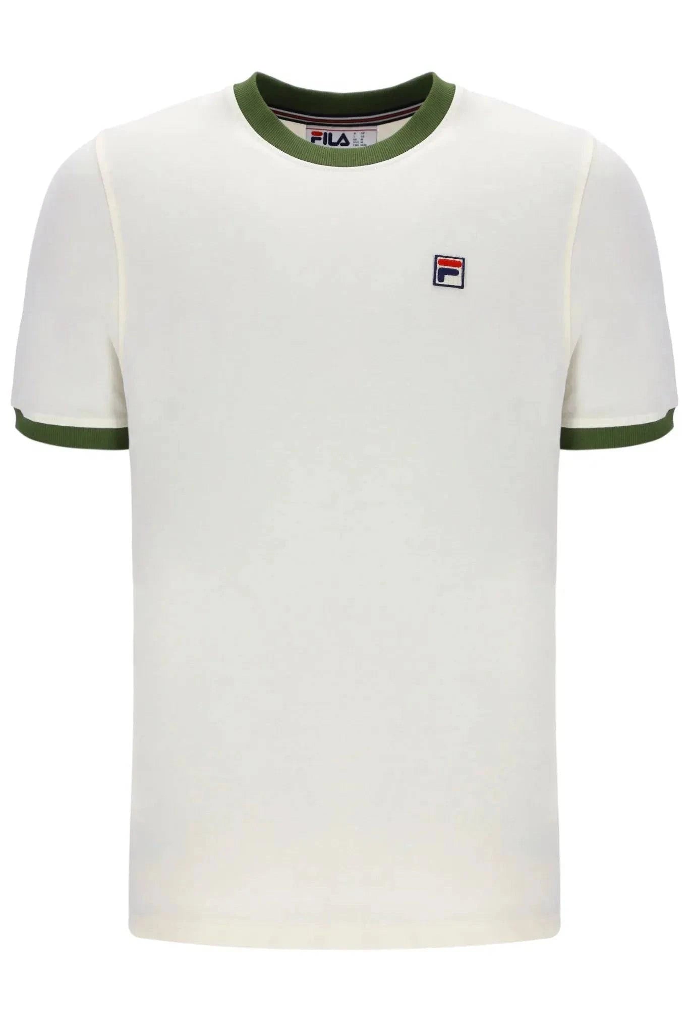 Fila Marconi T-Shirt In Gardenia/Chive - RD1 Clothing