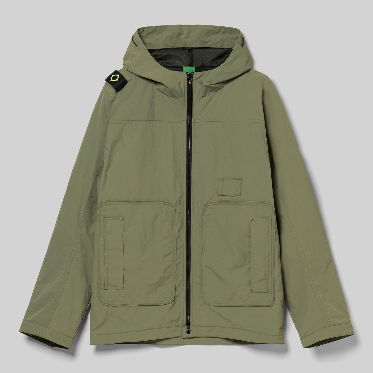 MA.STRUM Velum Runner Jacket Bronze Green
