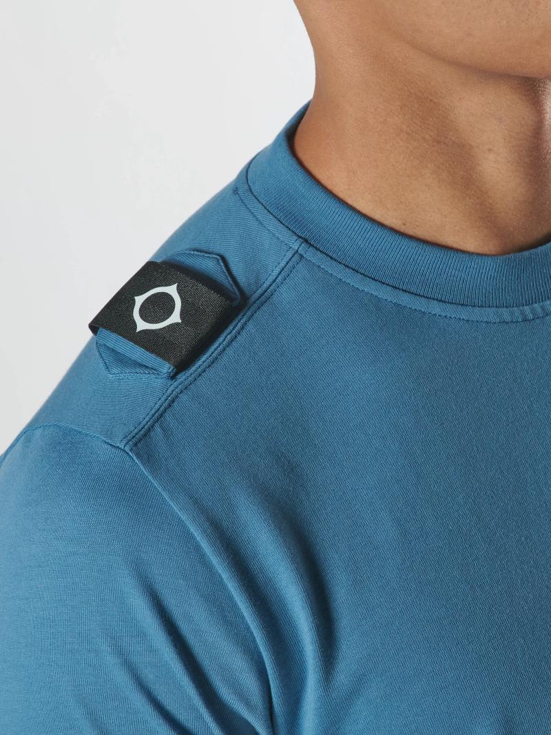 MA.STRUM Badge T-Shirt Midnight