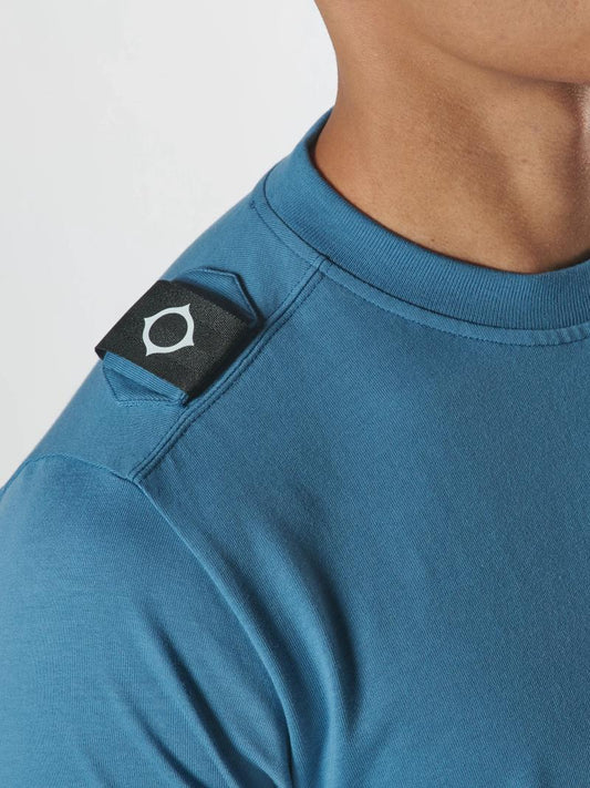 MA.STRUM Badge T-Shirt Midnight