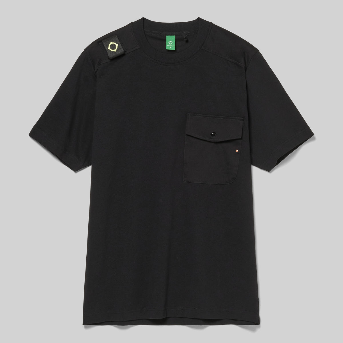 MA.STRUM Sark Pocket T-Shirt Black