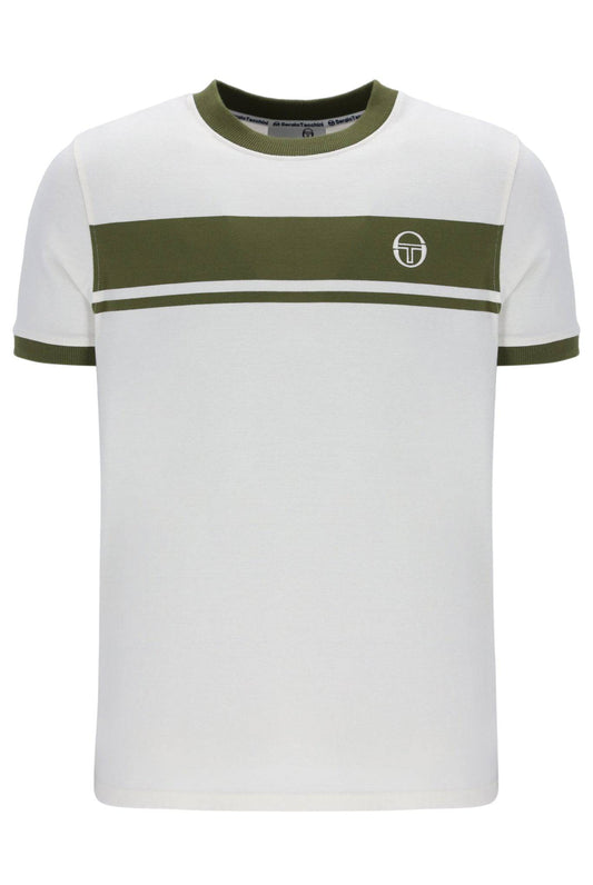 Sergio Tacchini Master T-Shirt Gardenia/Sphagnum - RD1 Clothing