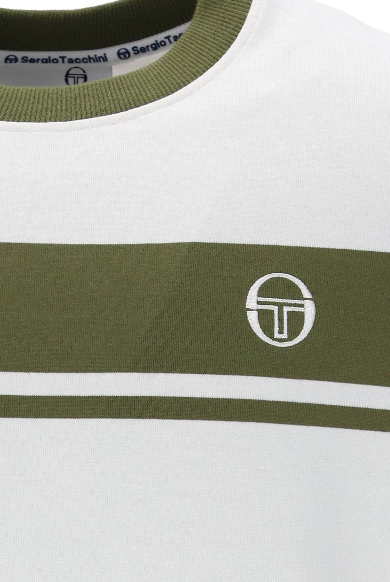 Sergio Tacchini Master T-Shirt Gardenia/Sphagnum - RD1 Clothing