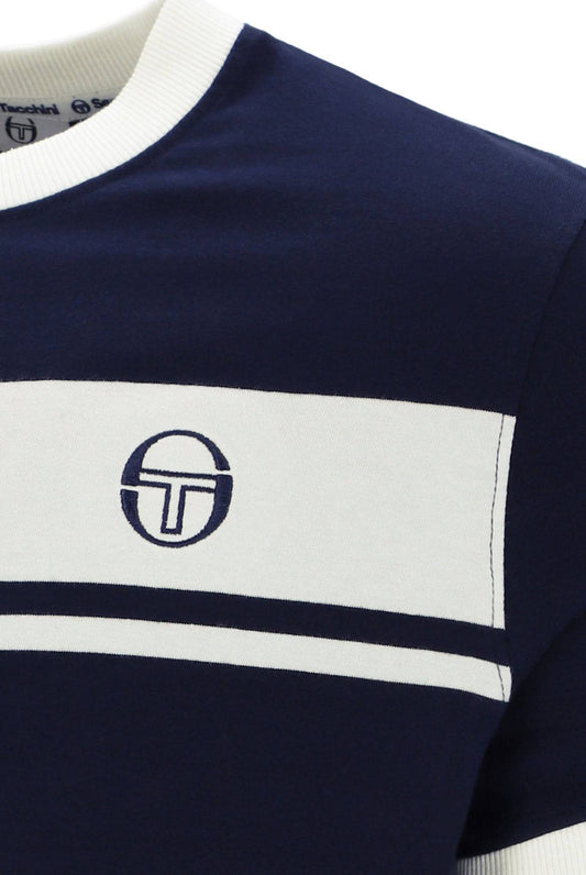 Sergio Tacchini  Master T-Shirt In Navy/White - RD1 Clothing