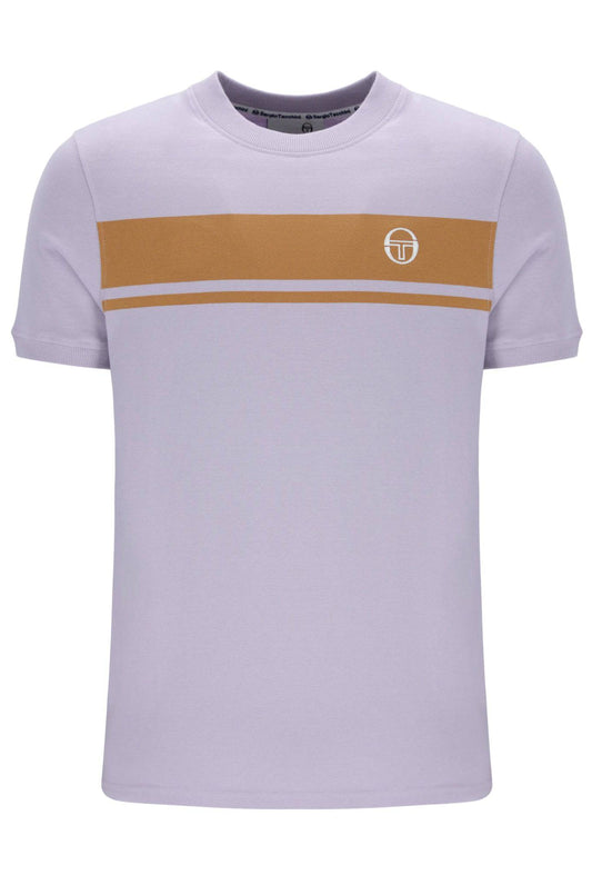 Sergio Tacchini Master T-Shirt in Thistle/Biscuit - RD1 Clothing