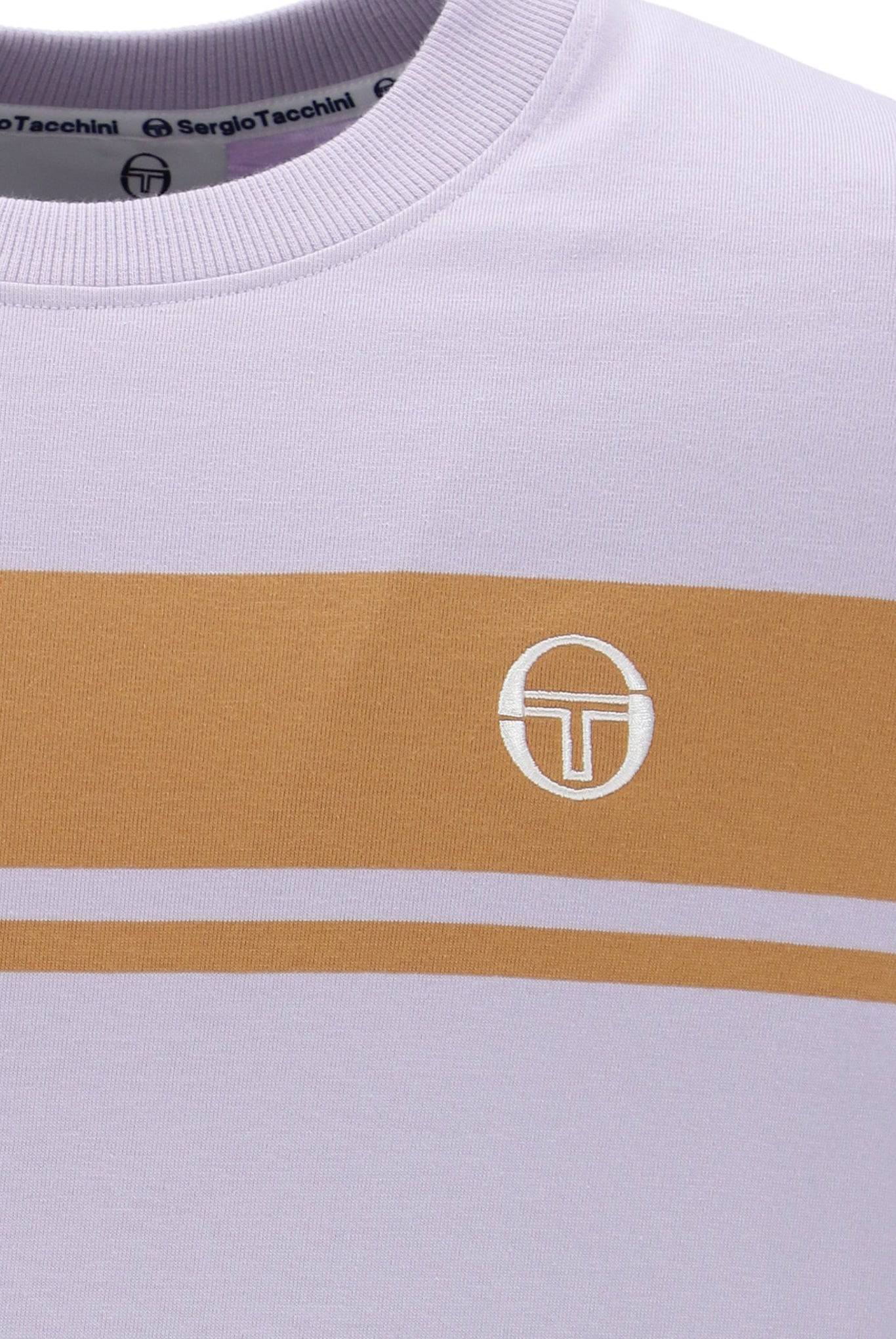 Sergio Tacchini Master T-Shirt in Thistle/Biscuit - RD1 Clothing