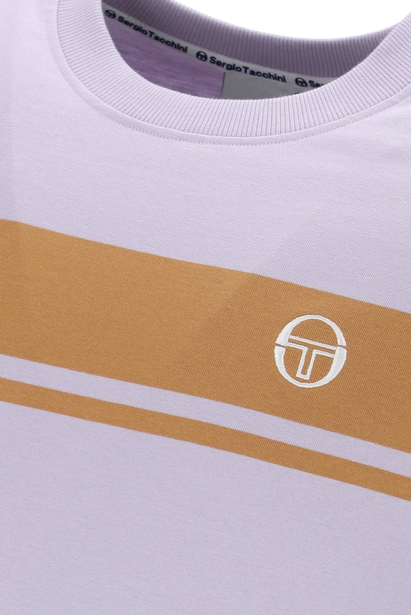 Sergio Tacchini Master T-Shirt in Thistle/Biscuit - RD1 Clothing