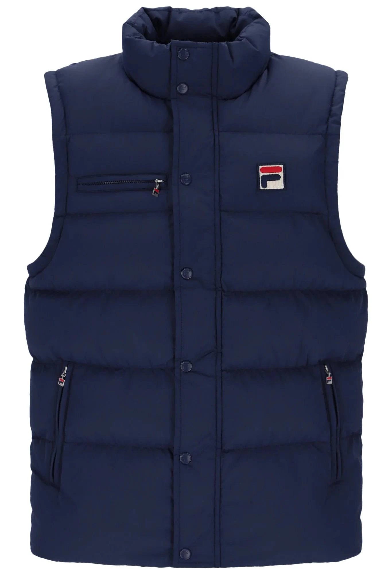 Fila Milton Padded Gilet Navy - RD1 Clothing