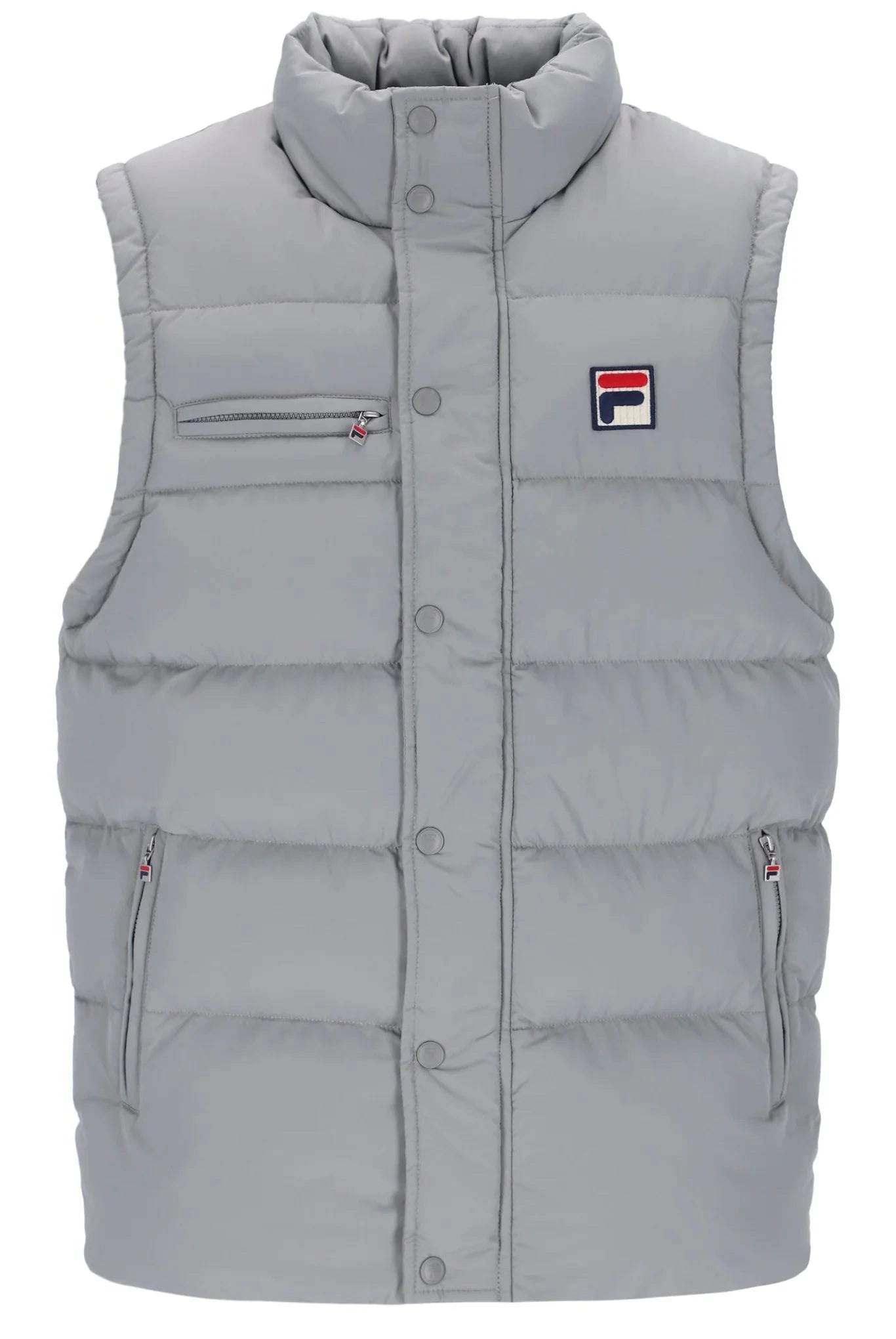 Fila Milton Padded Gilet Grey - RD1 Clothing