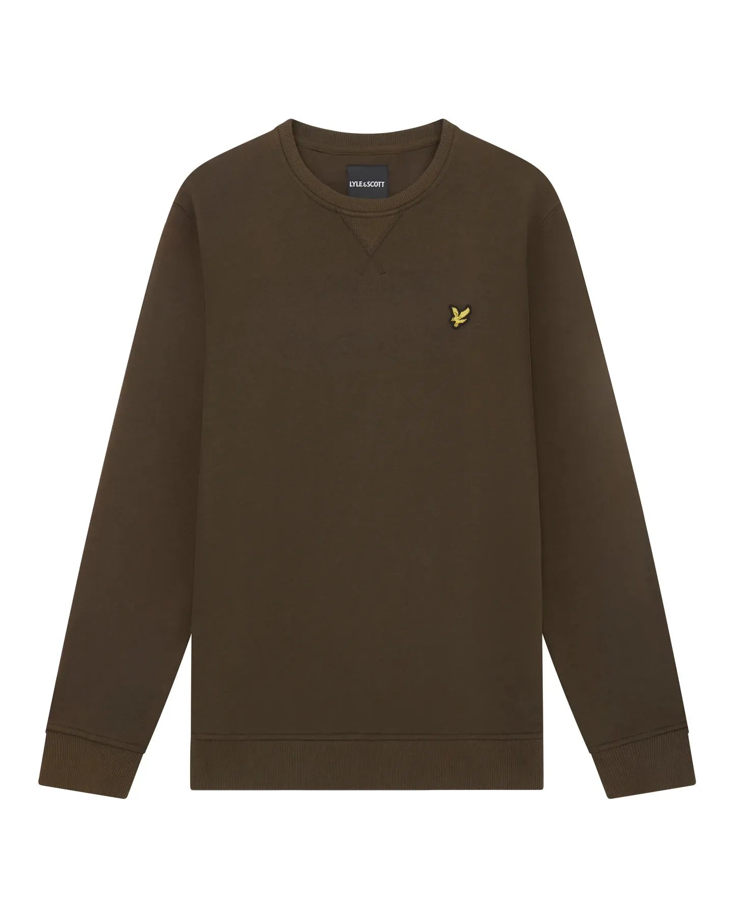 Lyle & Scott Crewneck Sweat In Olive